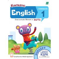 FUNTASTIC Taska - Nursery (Umur 4 tahun) - English Coursebook 1