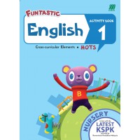 FUNTASTIC Taska - Nursery (Umur 4 tahun) - English Activity Book 1