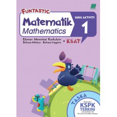 FUNTASTIC Taska (Umur 4 tahun) - Matematik (Bahasa Melayu & Bahasa Inggeris) Buku Aktiviti 1