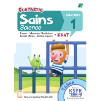 FUNTASTIC Taska (Umur 4 tahun) - Sains (Bahasa Melayu & Bahasa Inggeris) Buku Teks 1