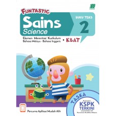 FUNTASTIC Taska (Umur 4 tahun) - Sains (Bahasa Melayu & Bahasa Inggeris) Buku Teks 2