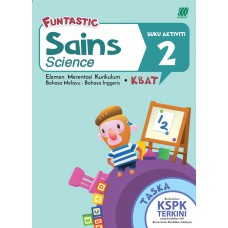 FUNTASTIC Taska (Umur 4 tahun) - Sains (Bahasa Melayu & Bahasa Inggeris) Buku Aktiviti 2