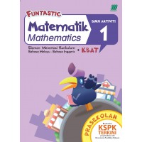 FUNTASTIC Prasekolah (Umur 5 tahun) - Matematik (Bahasa Melayu & Bahasa Inggeris) Buku Aktiviti 1