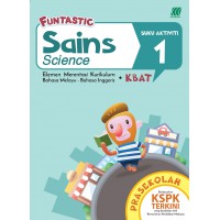 FUNTASTIC Prasekolah  (Umur 5 tahun) - Sains (Bahasa Melayu & Bahasa Inggeris) Buku Aktiviti 1