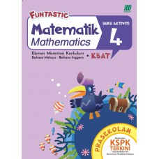 FUNTASTIC Prasekolah (Umur 6 tahun) - Matematik (Bahasa Melayu & Bahasa Inggeris) Buku Aktiviti 4